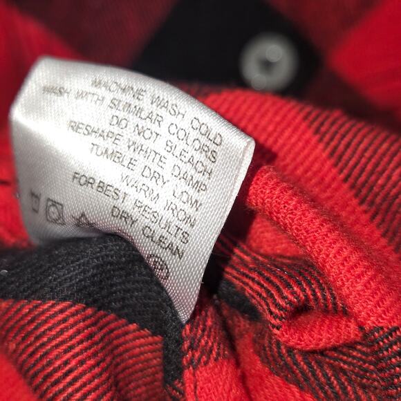 Design In Italy Men's Flannel Shirt. Size Medium - Picture 5 of 5